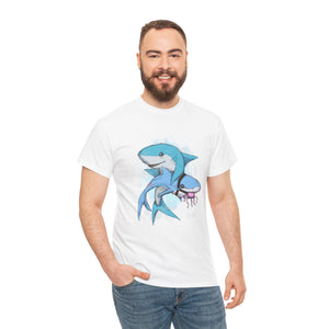 Daddy Shark Unisex Heavy Cotton Tee