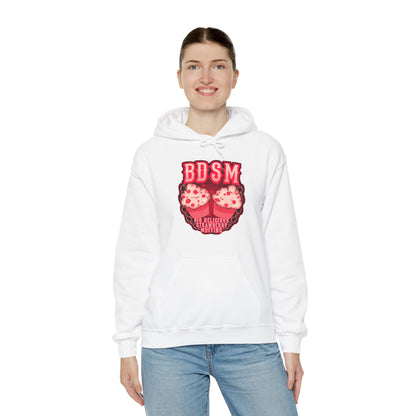 Big Delicious Strawberry Muffins Unisex Heavy Blend Hooded Sweatshirt