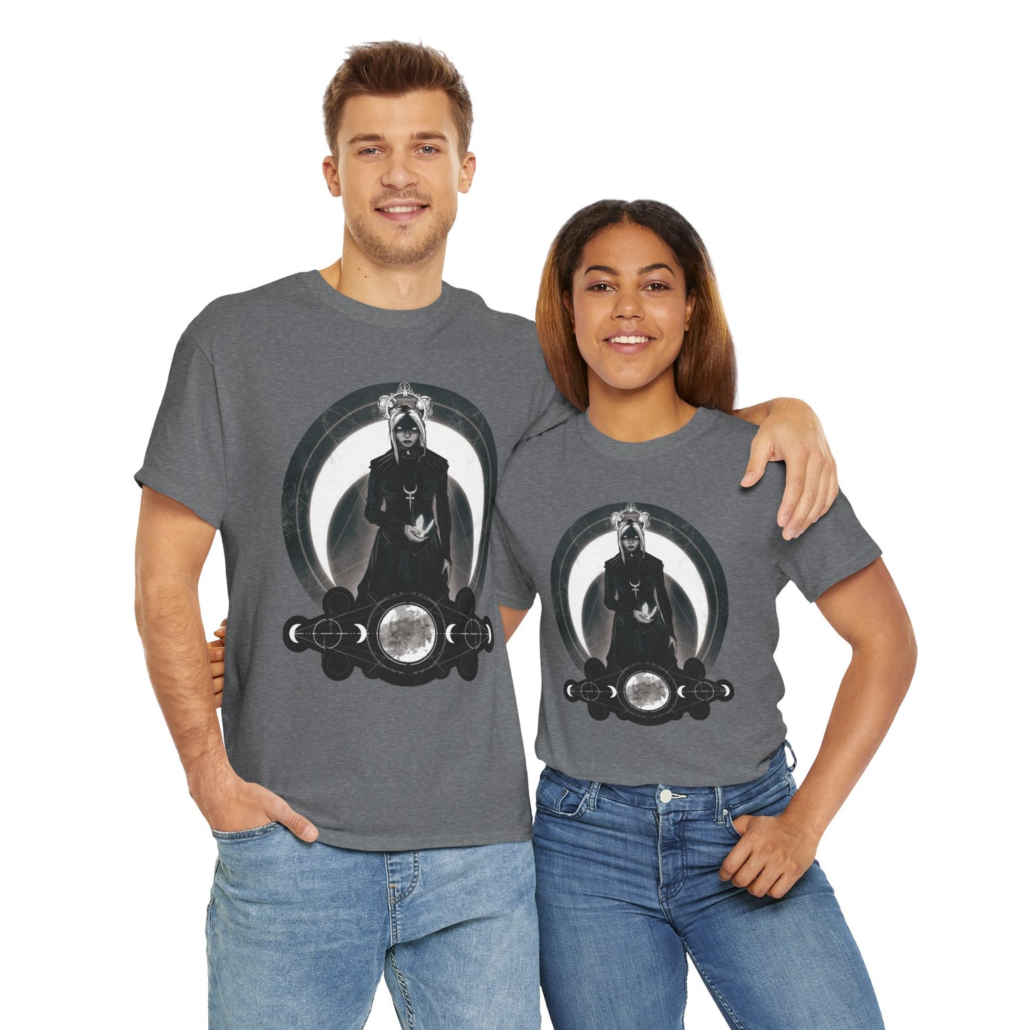 Moon Goddess Unisex Heavy Cotton Tee