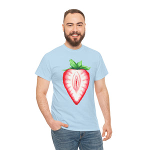 Juicy Strawberry Unisex Heavy Cotton Tee