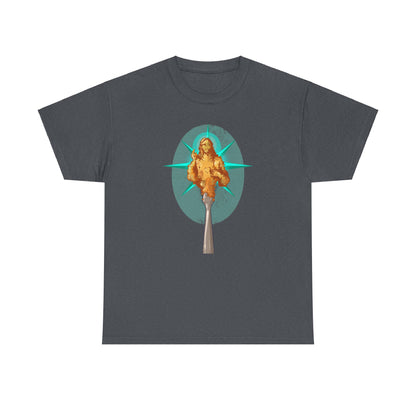 He Is Resin Unisex Heavy Cotton Tee