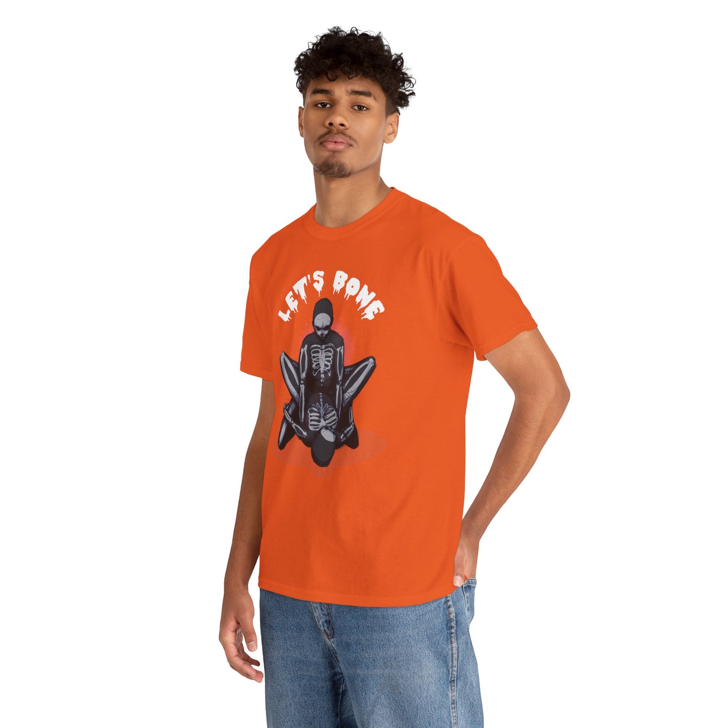 Let's Bone Unisex Heavy Cotton Tee