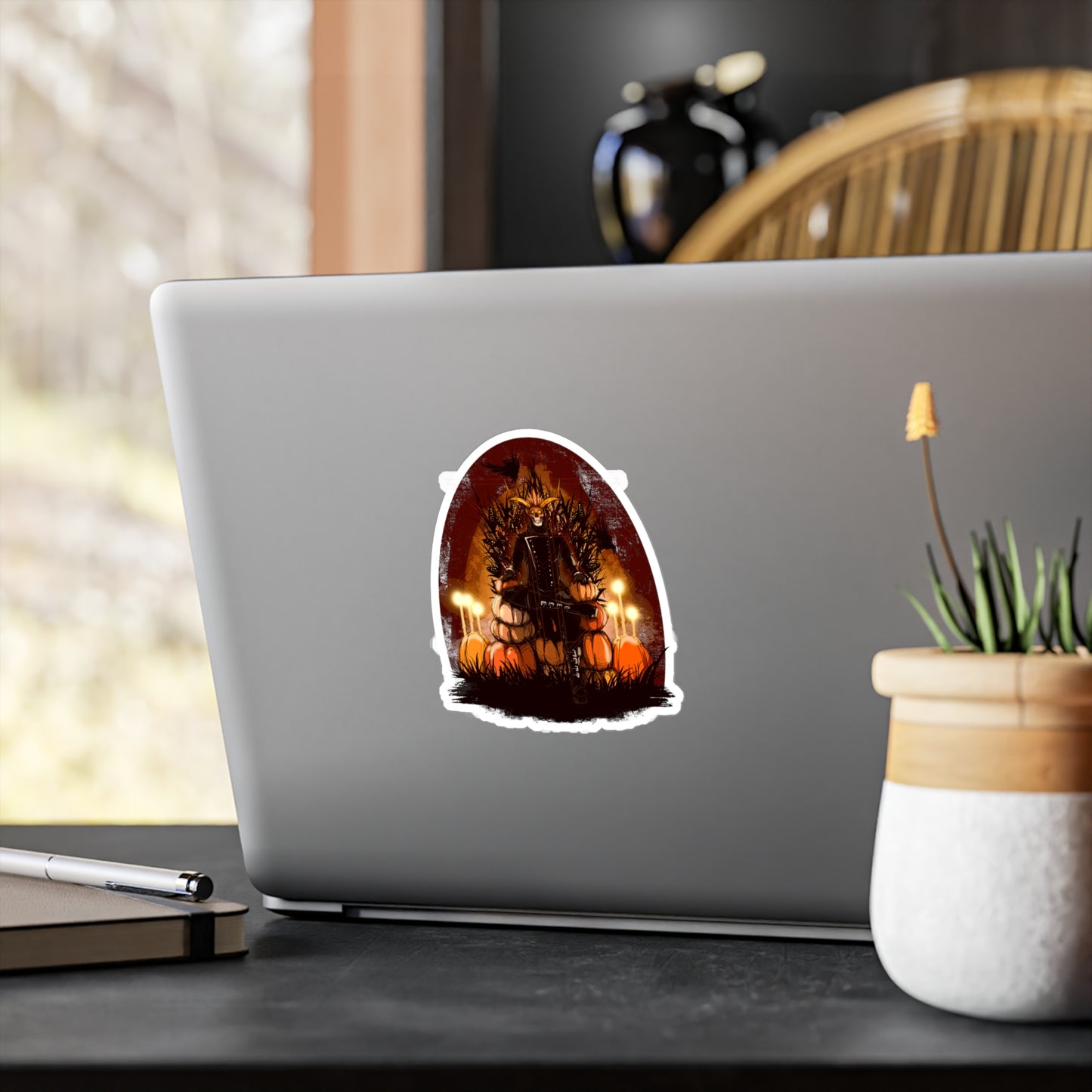 The Pumpkin King Kiss-Cut Vinyl Decal