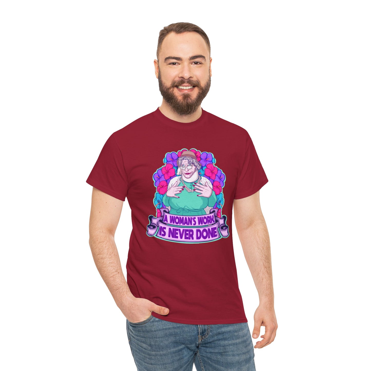 Auntie Nelda Unisex Heavy Cotton Tee