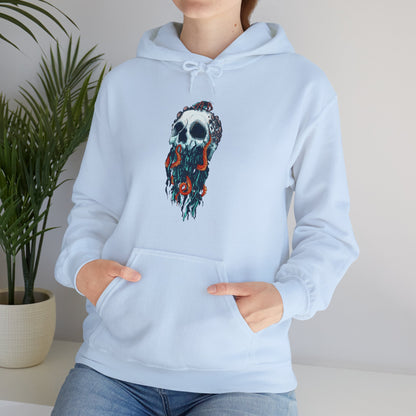 Elemental Skull Ocean Unisex Heavy Blend Hooded Sweatshirt