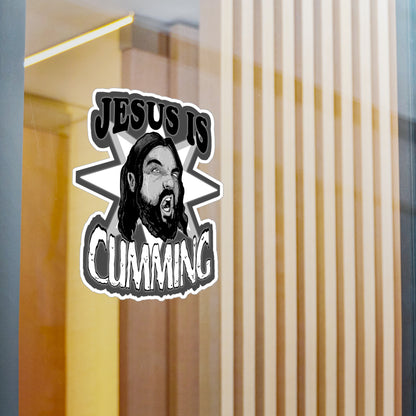 Jesus Is Coming Kiss-Cut Vinyl Decal