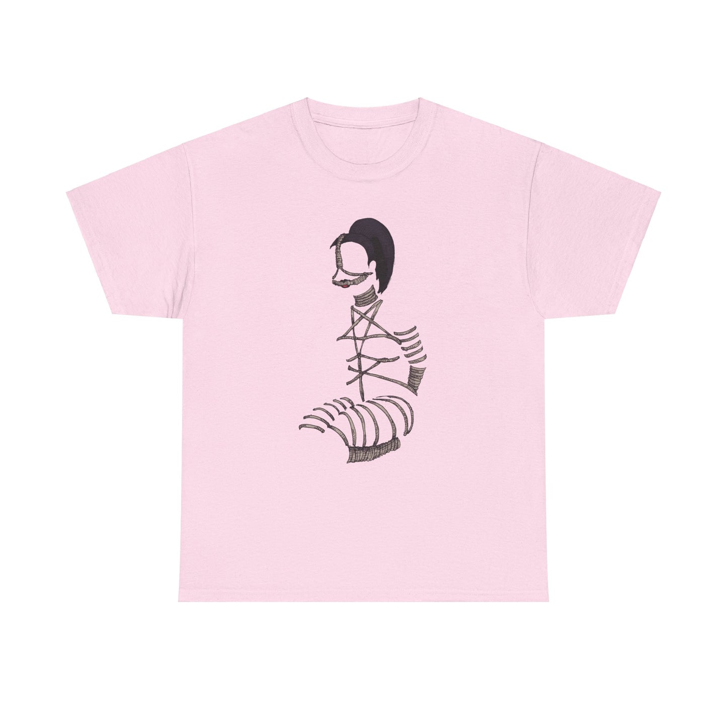 Rope Minimalism Unisex Heavy Cotton Tee