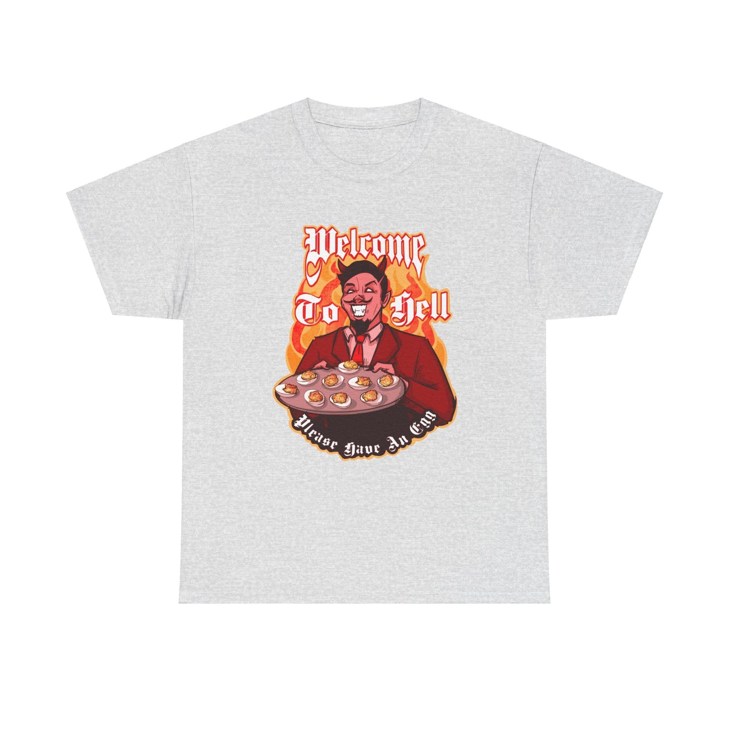 Deviled Eggs Unisex Heavy Cotton Tee
