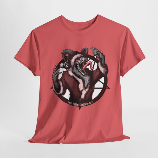 You Better Watch Out Unisex Heavy Cotton Tee
