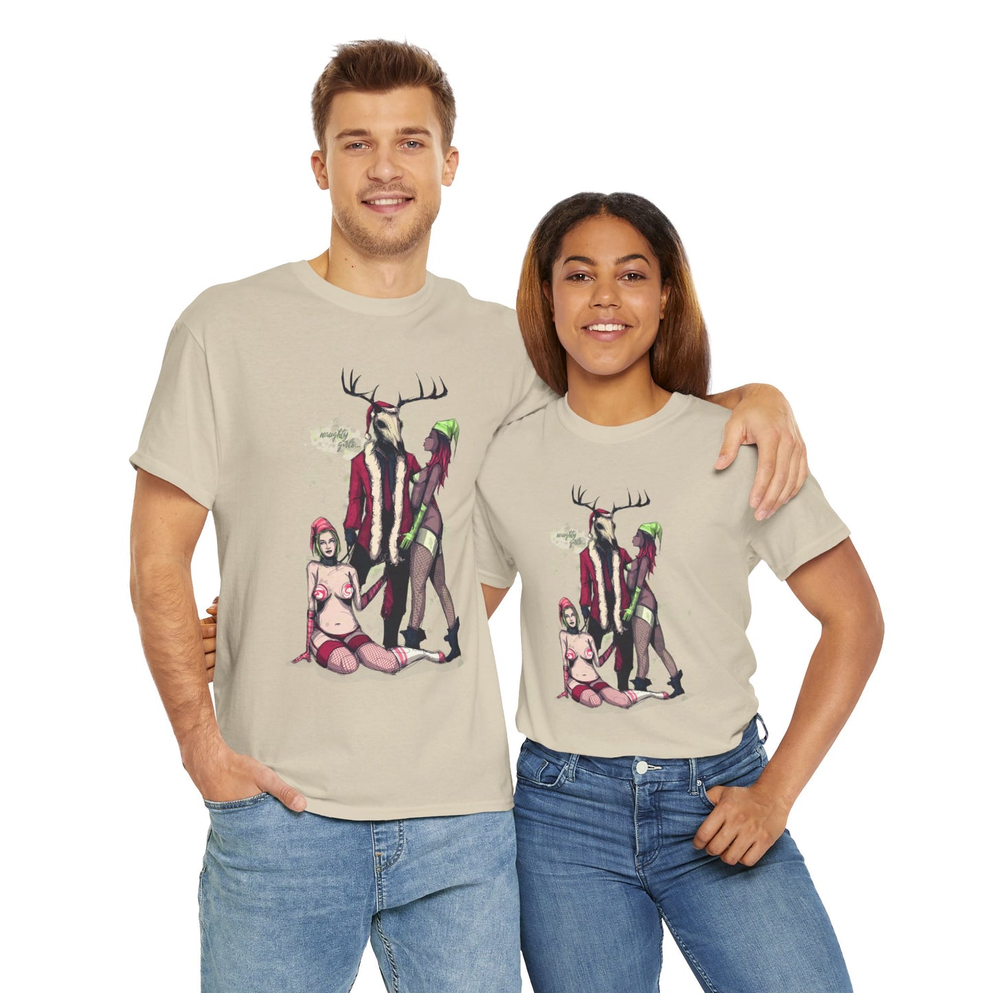 Deer Daddy Series 6: Daddy Claus Unisex Heavy Cotton Tee