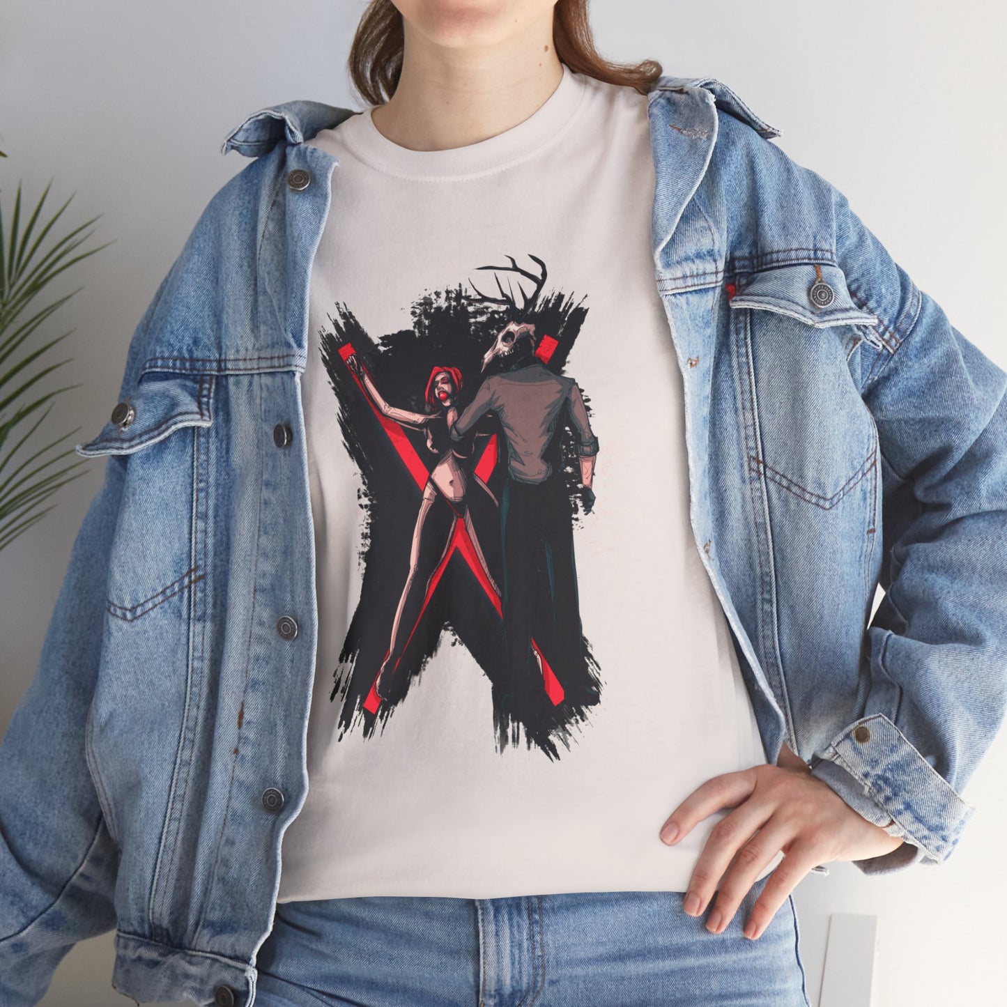 Deer Daddy Series 11: The Cross Unisex Heavy Cotton Tee