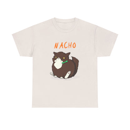 Nacho The Cat Unisex Heavy Cotton Tee