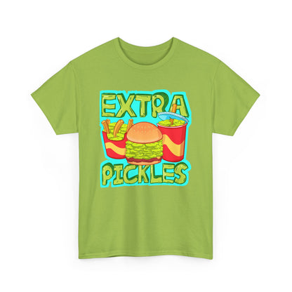 Extra Pickles Unisex Heavy Cotton Tee