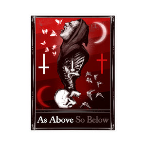 As Above So Below Tarot Kiss-Cut Vinyl Decal