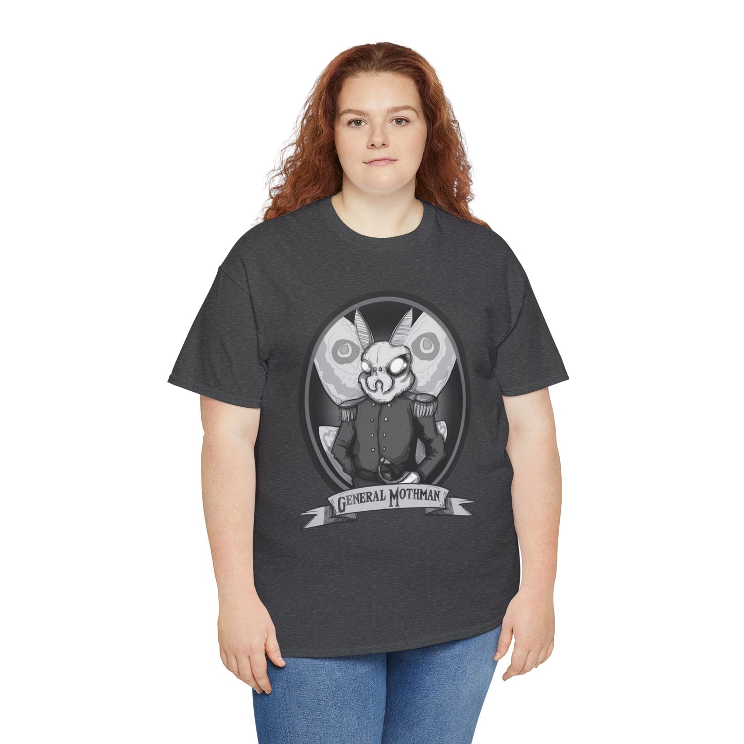 General Mothman Unisex Heavy Cotton Tee