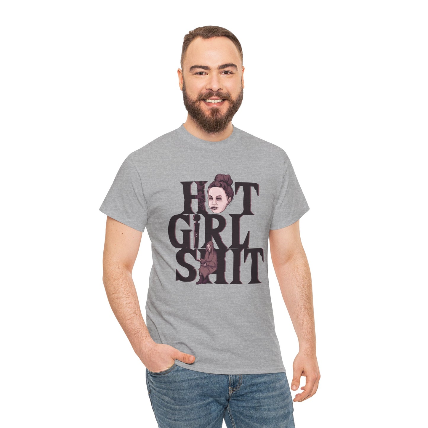 Hot Girl Shit Unisex Heavy Cotton Tee