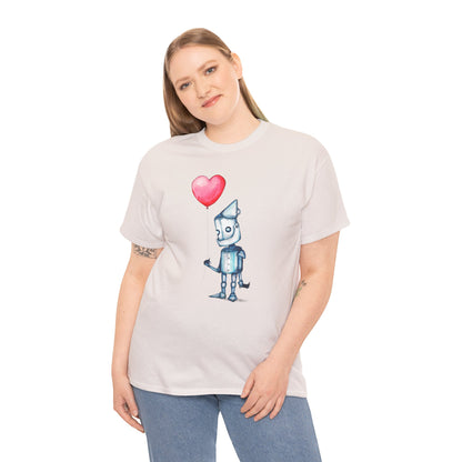Tinman Gets A Heart Unisex Heavy Cotton Tee