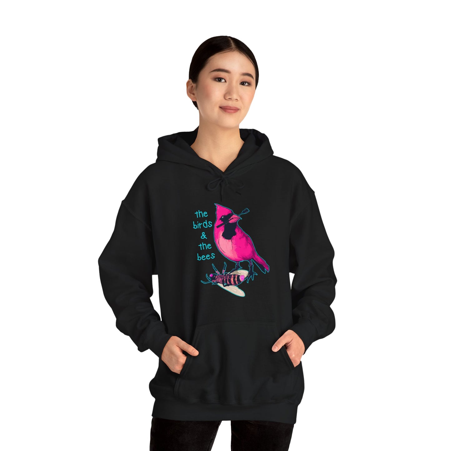 The Birds & The Bees Unisex Heavy Blend Hooded Sweatshirt