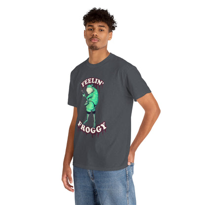 Feelin Froggy Unisex Heavy Cotton Tee