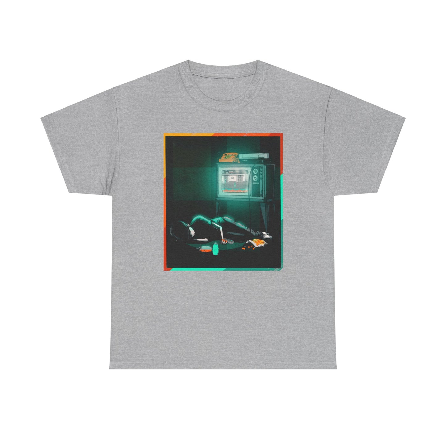 Long Night Unisex Heavy Cotton Tee