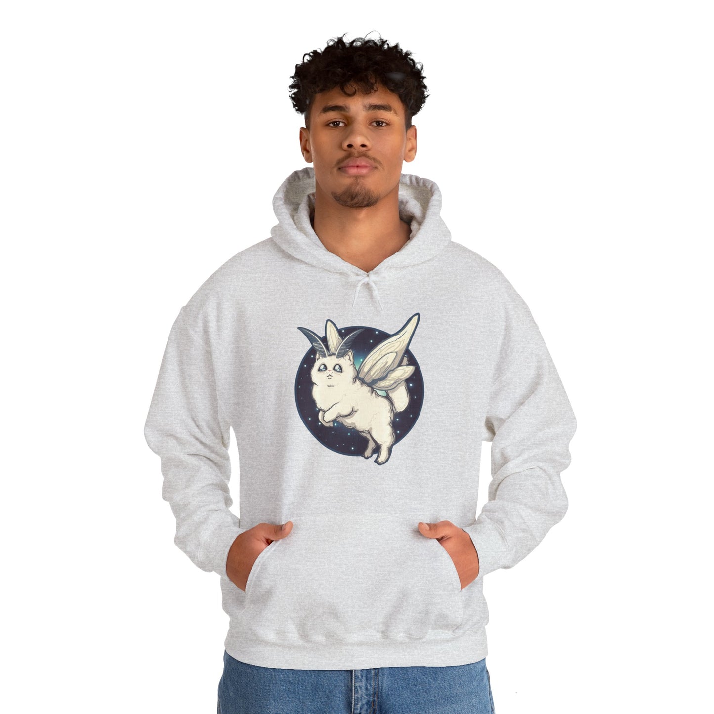 Kitty Moth Unisex Heavy Blend Hooded Sweatshirt