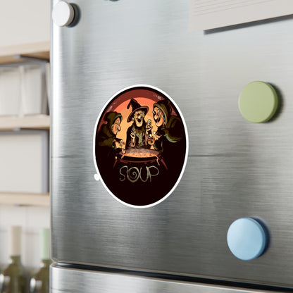 Soup Witches Kiss-Cut Vinyl Decal