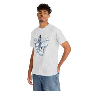 Goth On A Moth Unisex Heavy Cotton Tee