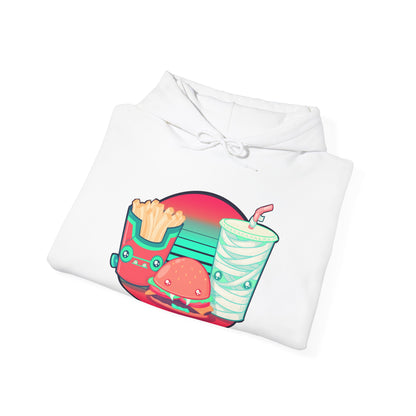 Spooky Fast Food Unisex Heavy Blend Hooded Sweatshirt