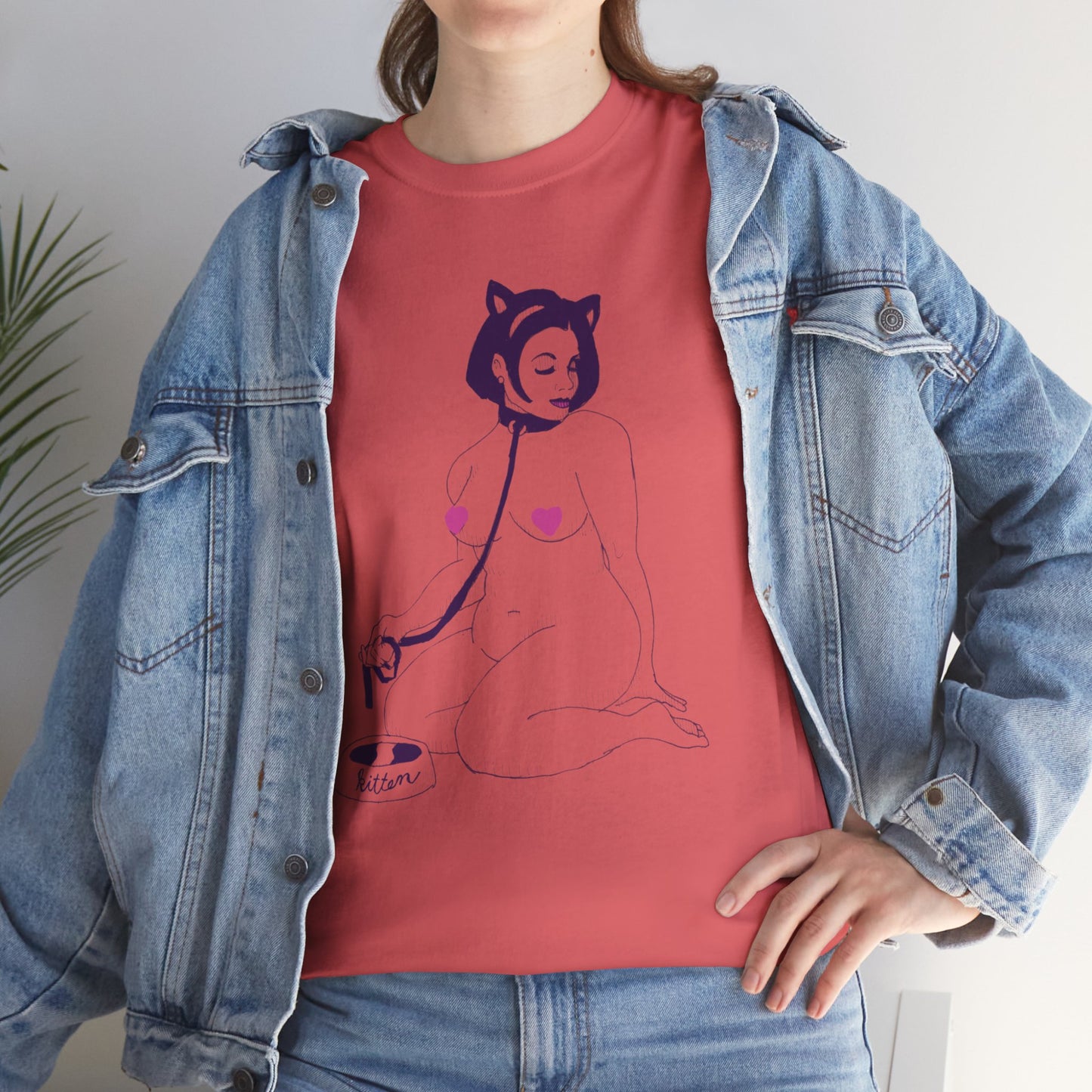 Kitten Unisex Heavy Cotton Tee