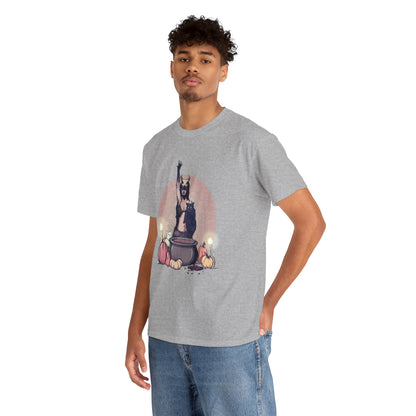 Coffee Witch Unisex Heavy Cotton Tee