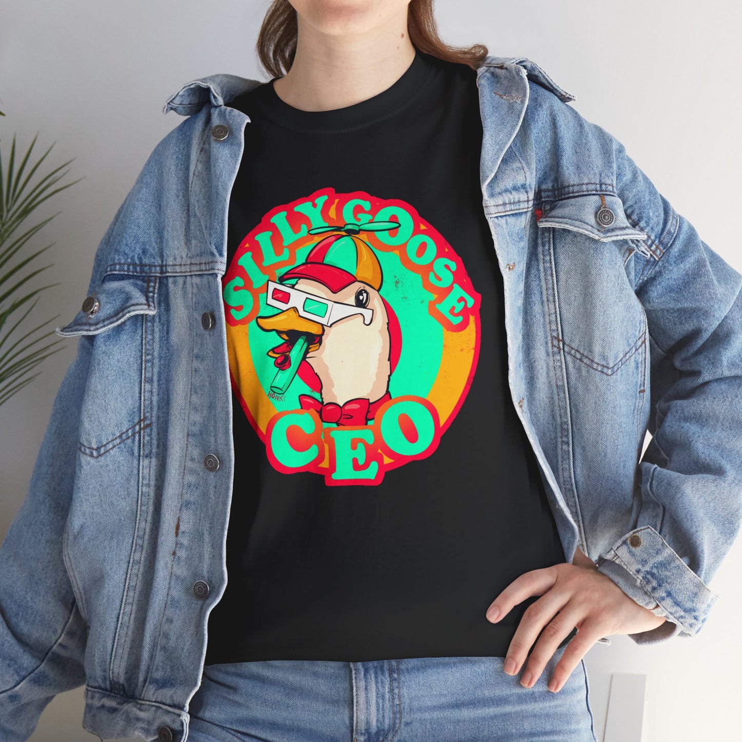 Silly Goose CEO Unisex Heavy Cotton Tee