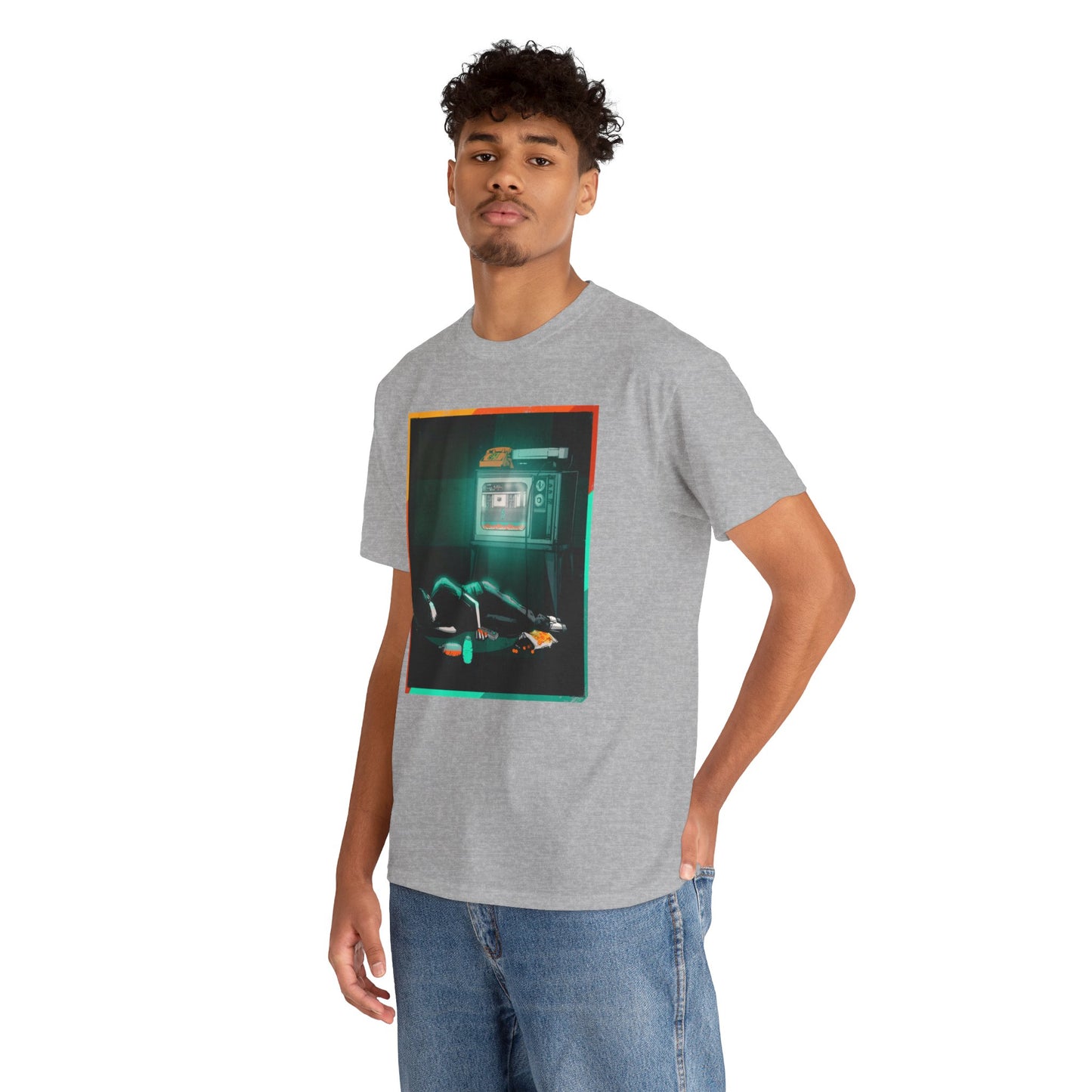 Long Night Unisex Heavy Cotton Tee