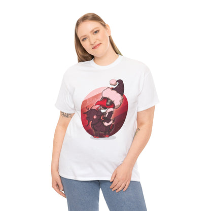 Plague Doctor Santa Unisex Heavy Cotton Tee