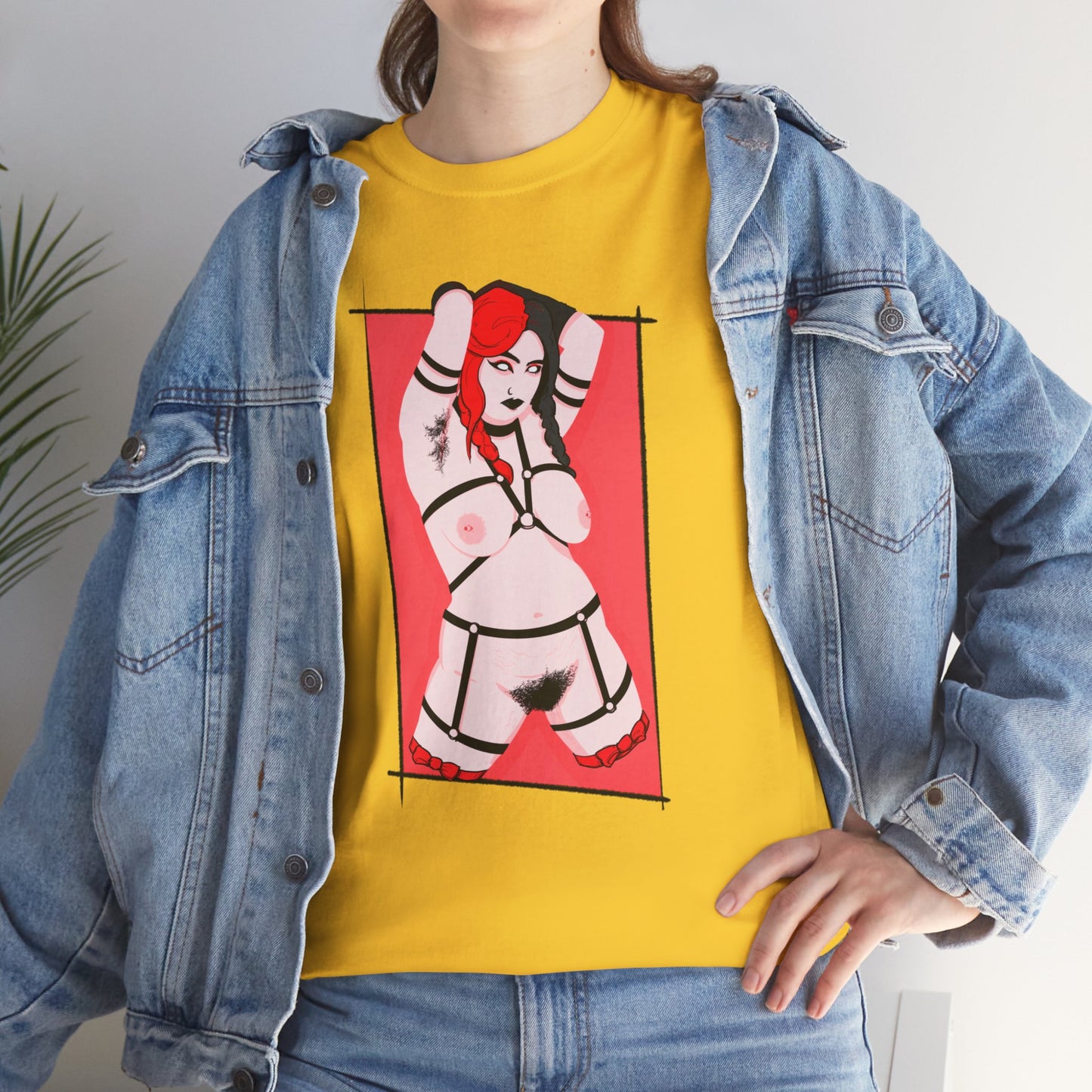 Natural Queen Unisex Heavy Cotton Tee