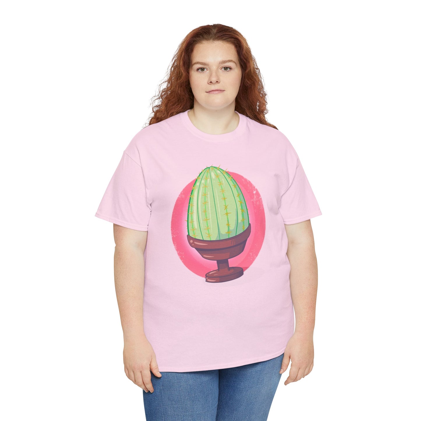 Cactus Plug Unisex Heavy Cotton Tee