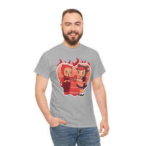 Love Is Hell Unisex Heavy Cotton Tee