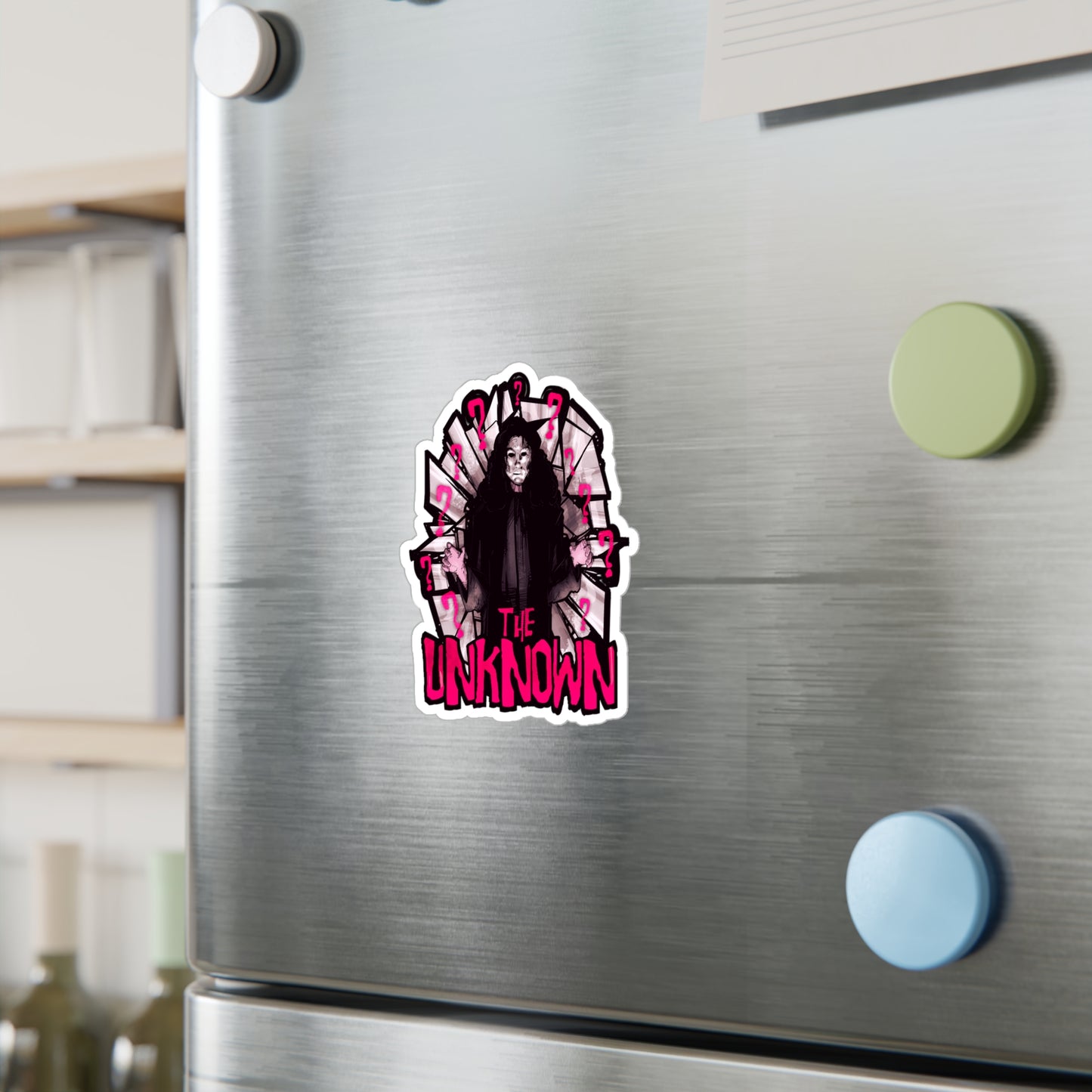 The Unknown Kiss-Cut Vinyl Decal