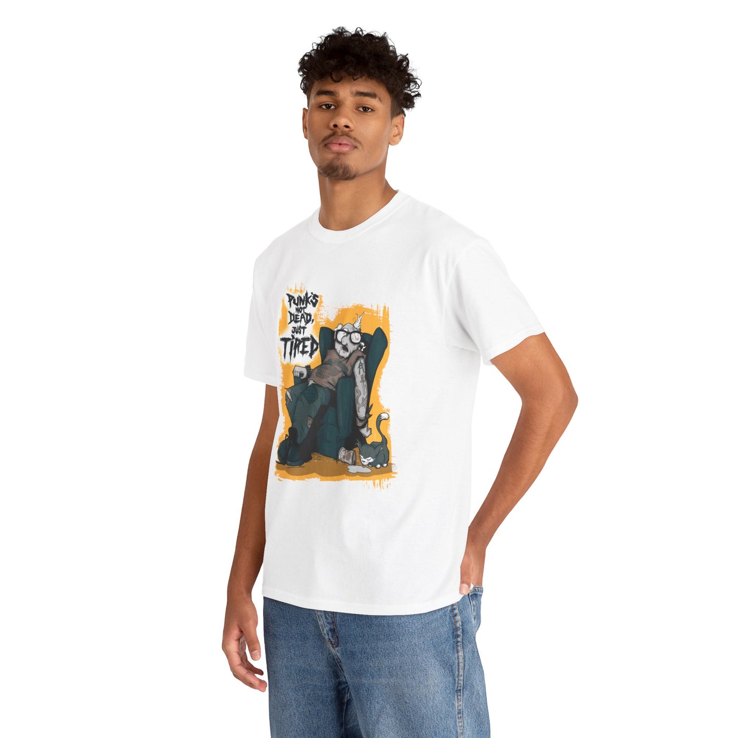 Old Punk Unisex Heavy Cotton Tee