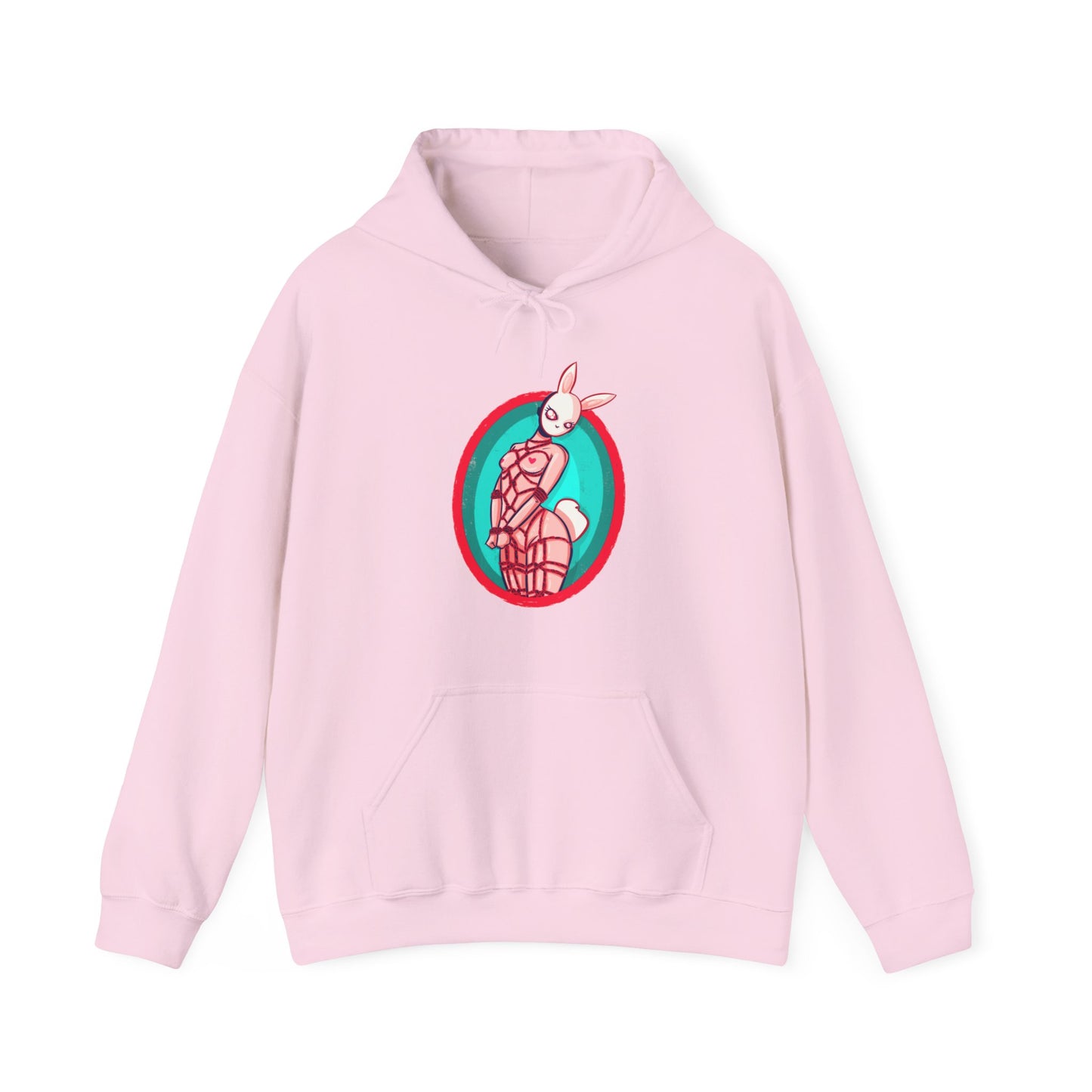 Rope Bunny Unisex Heavy Blend Hooded Sweatshirt