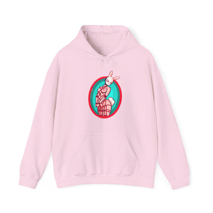 Rope Bunny Unisex Heavy Blend Hooded Sweatshirt