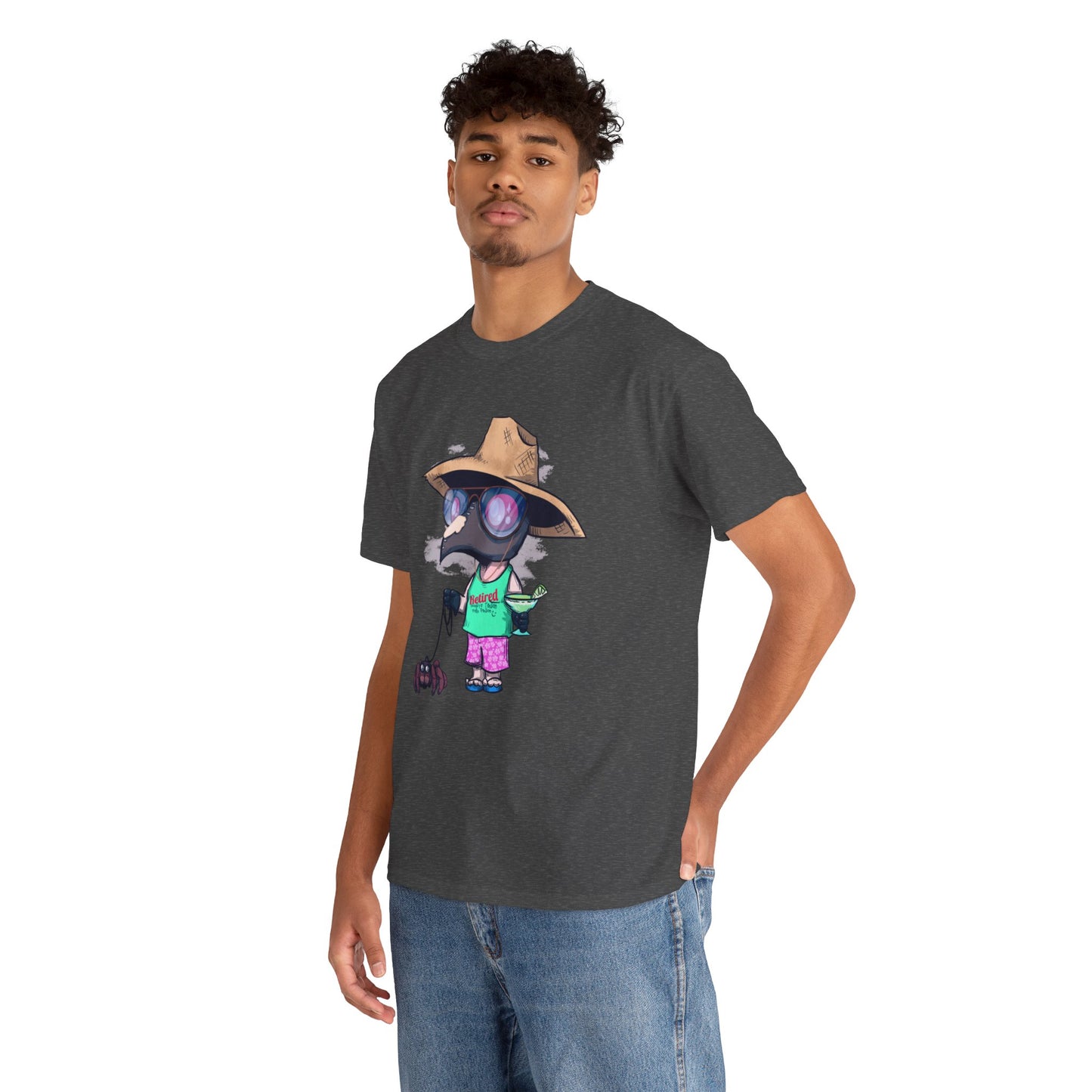 Plague Vacation Unisex Heavy Cotton Tee