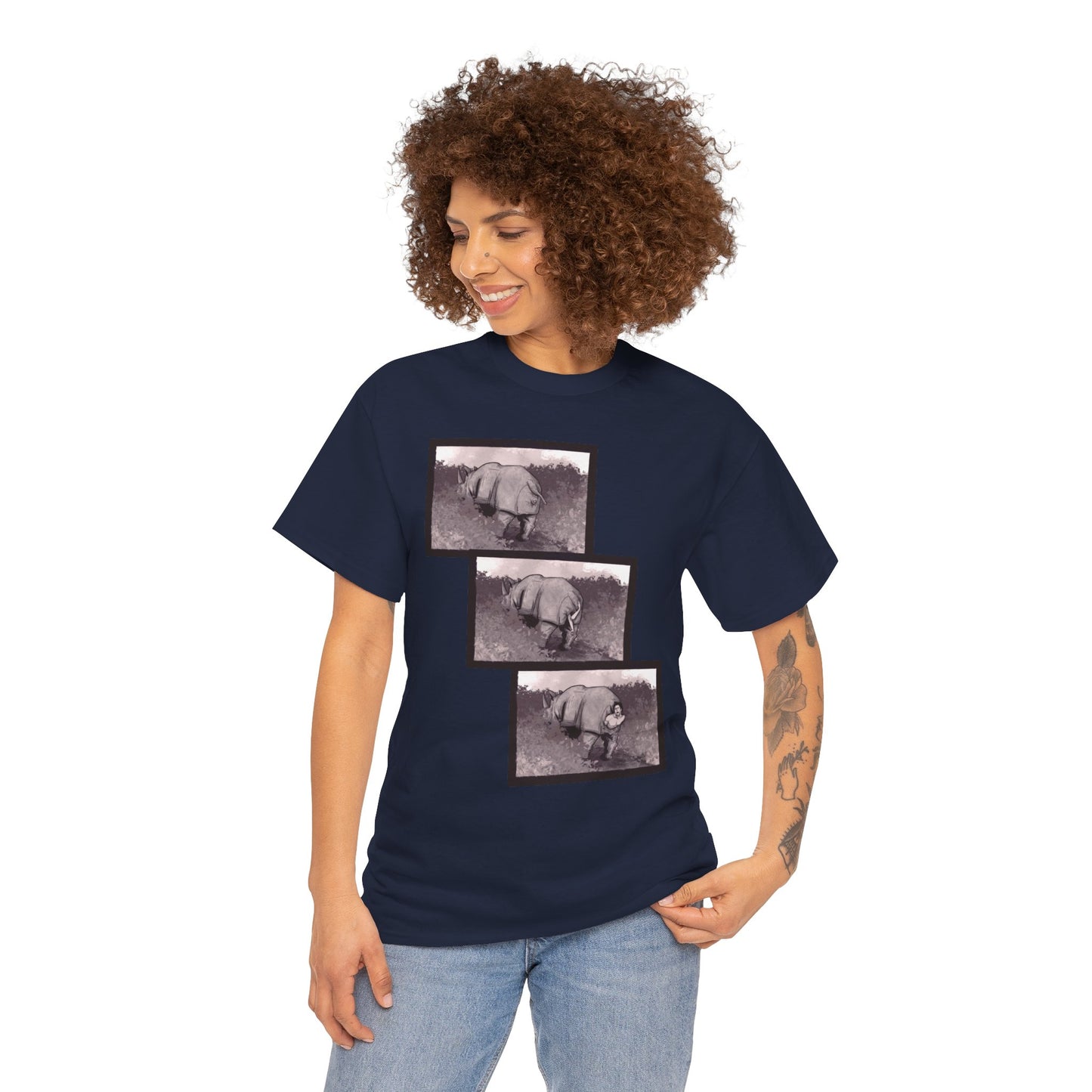 When Nature Calls Unisex Heavy Cotton Tee