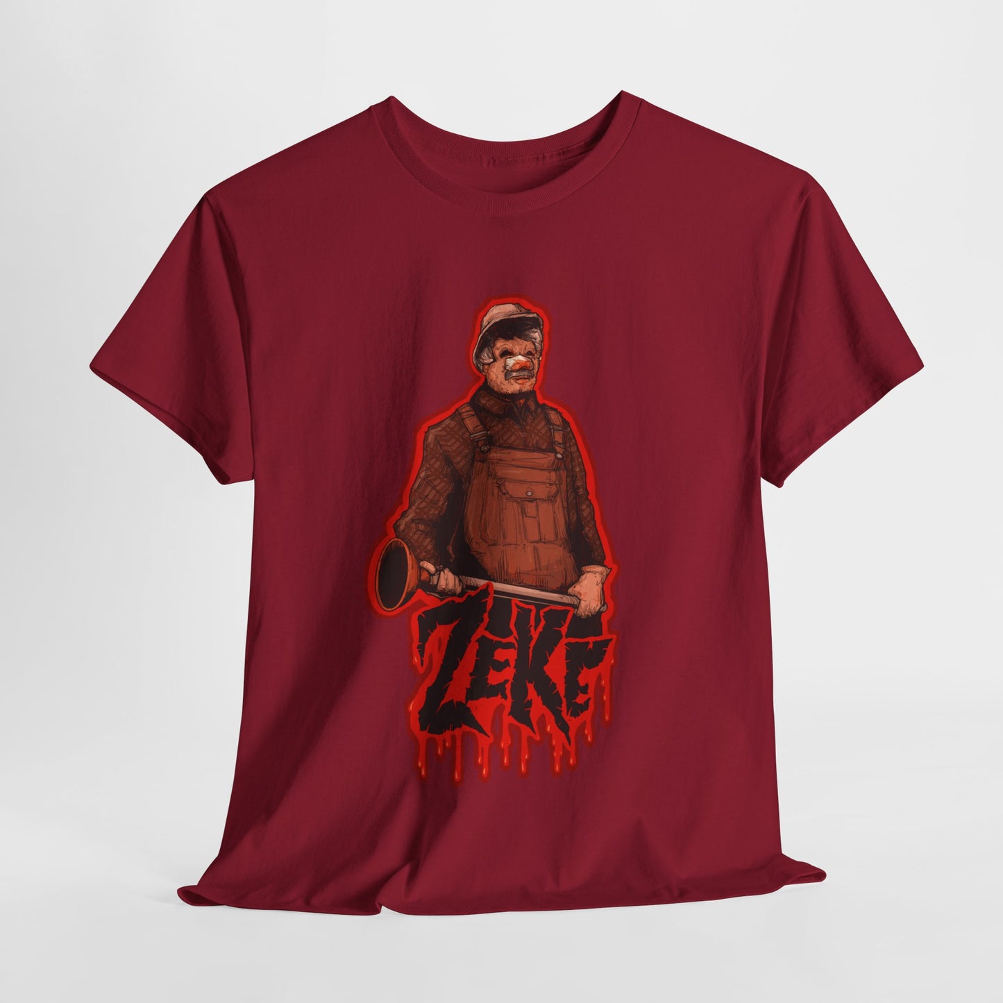 Zeke The Plumber Unisex Heavy Cotton Tee