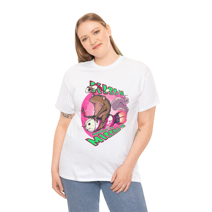 Kiss Me Under The Missile Toad Unisex Heavy Cotton Tee