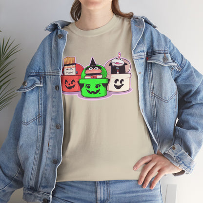 Spooky Fast Food Unisex Heavy Cotton Tee
