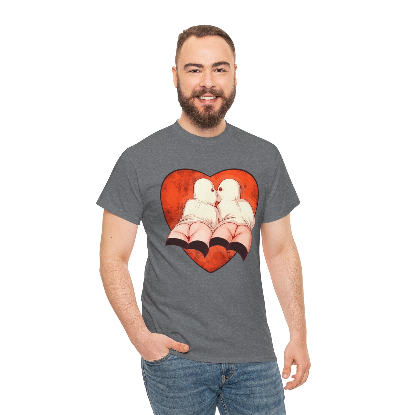 Ghost Love Unisex Heavy Cotton Tee