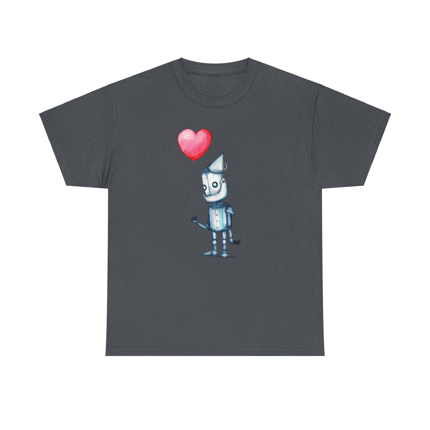 Tinman Gets A Heart Unisex Heavy Cotton Tee