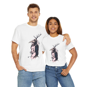 Deer Daddy Series 1: Don't Be Scared Unisex Heavy Cotton Tee