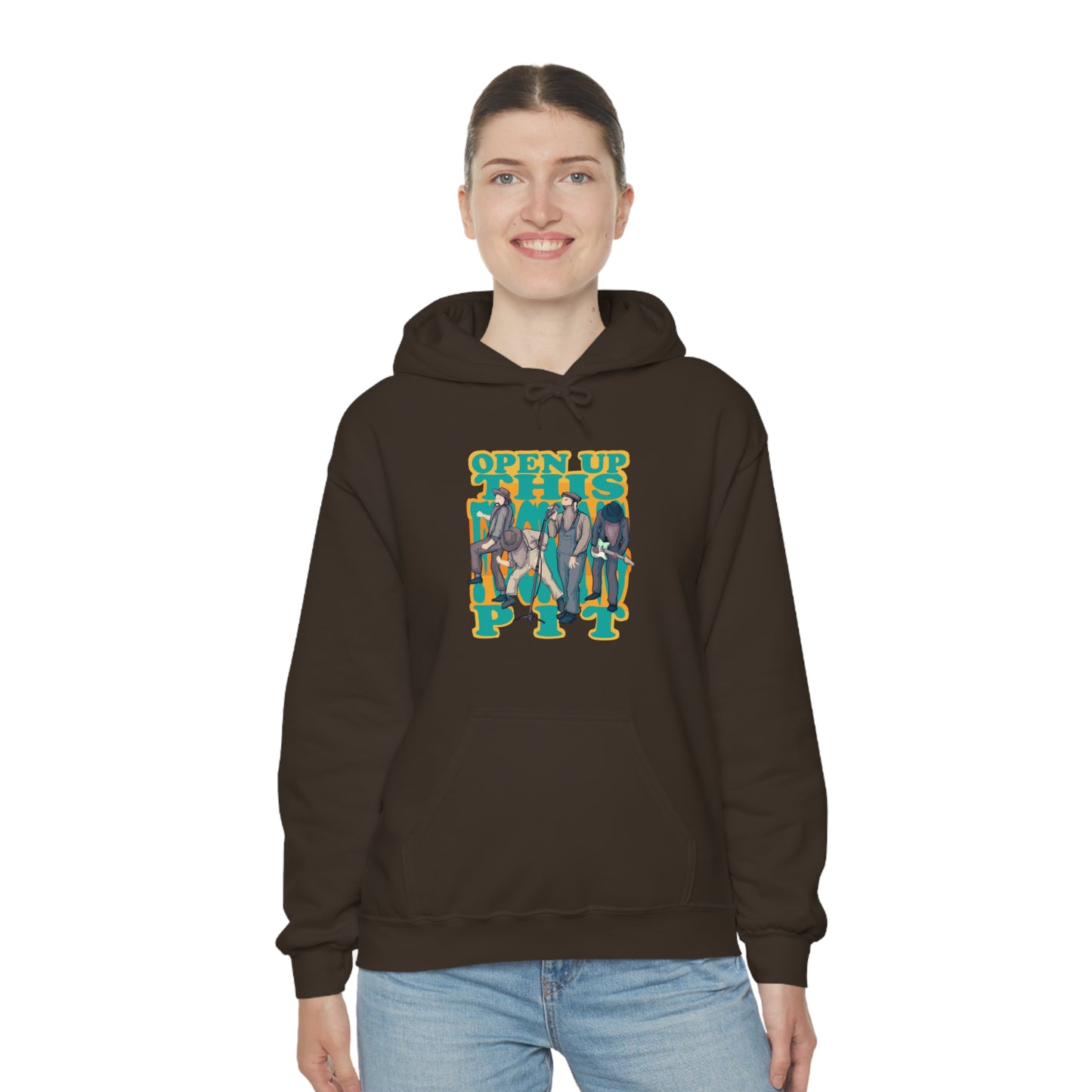 Soggy Metal Unisex Heavy Blend Hooded Sweatshirt