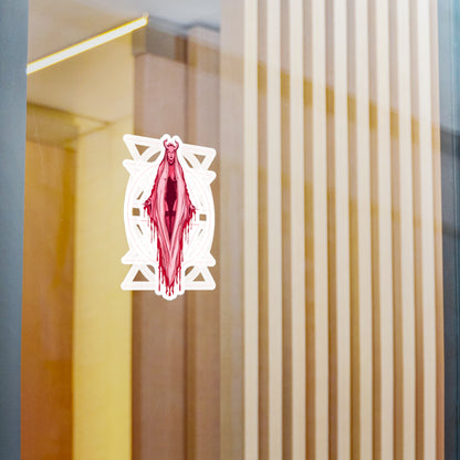 Vagina Mary Kiss-Cut Vinyl Decal